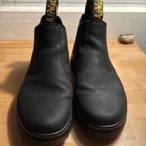 Dr. Martens Hardie II Black Leather Men's Boots